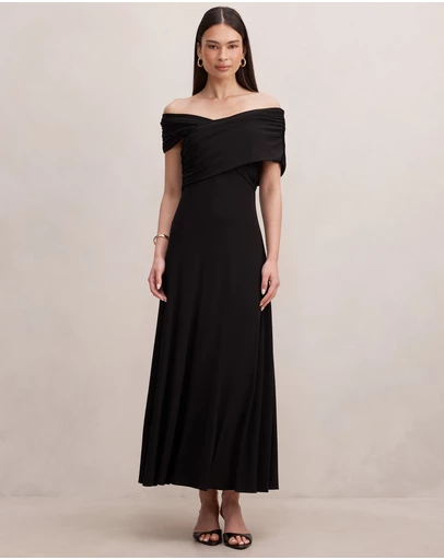 Forever New - Nika Off Shoulder Midi Dress