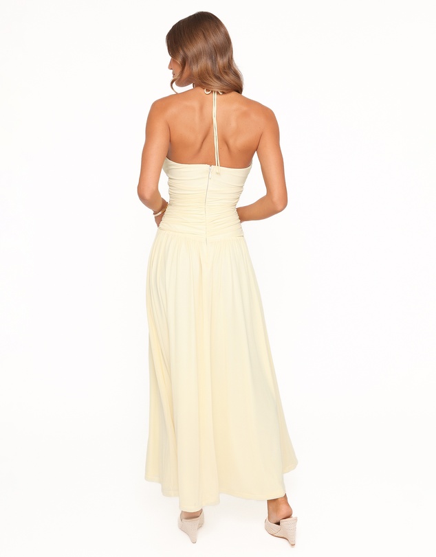 Petal & Pup - Kylee Maxi Dress - Butter Yellow