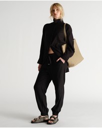 Decjuba - D-Luxe Linen Blend Joggers