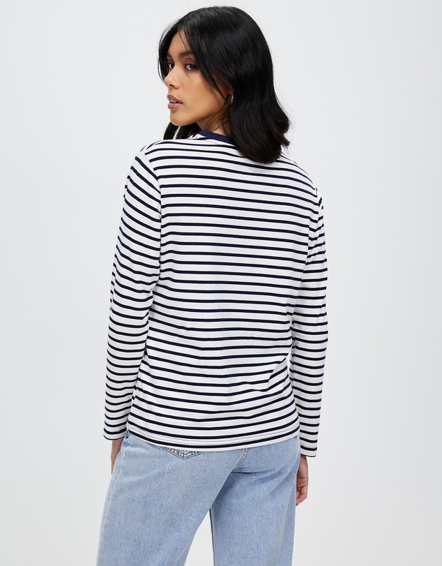 KAJA Clothing - Stripe Slim Vance Top