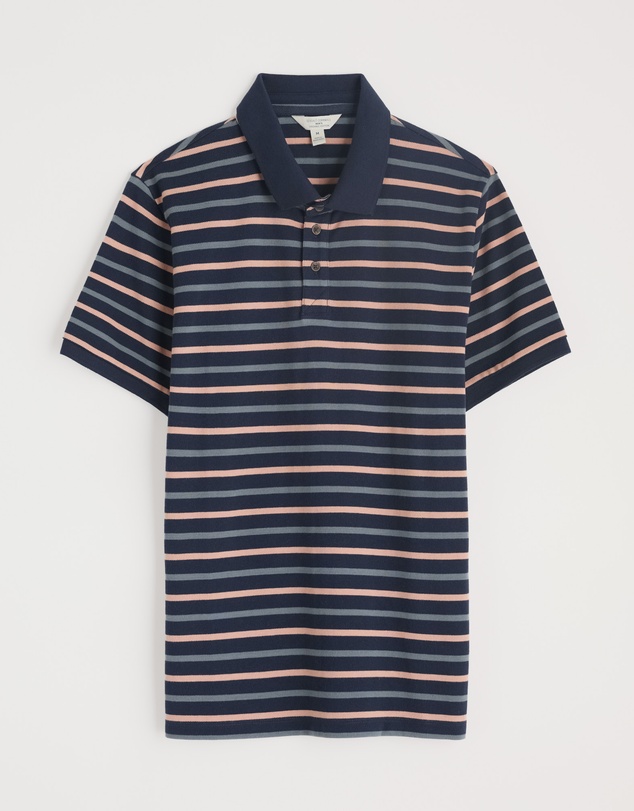 Seasalt - Seasalt Cornwall Multi Balefire Stripe Polo