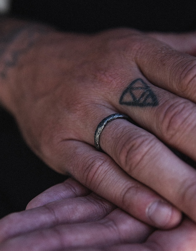 Haze & Glory - ICONIC EXCLUSIVE - Sun Chaser Ring in Oxidised 925 Silver