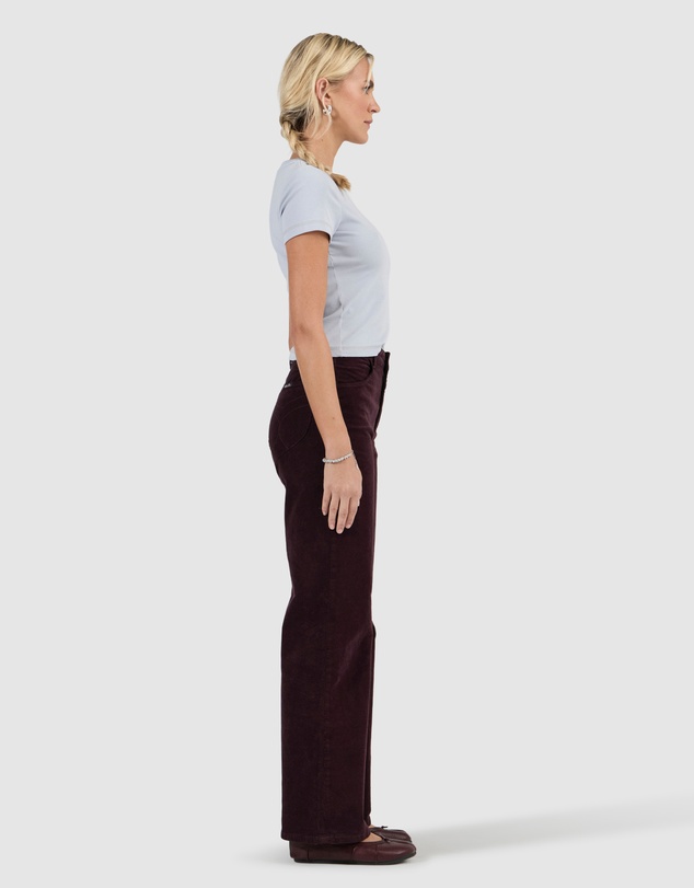 Rolla's - Sailor Scoop Jean Long - Velvet Dark Cherry