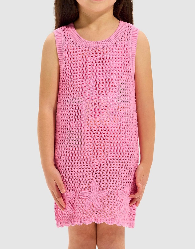 Seafolly - Knit Crochet Dress - Kids