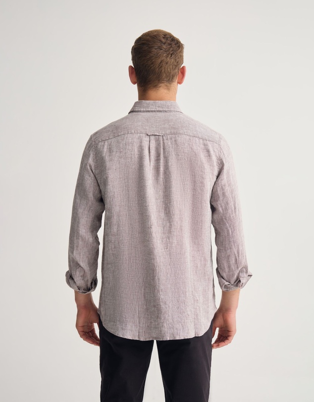 Oxford - Cooper Ls European Linen Shirt