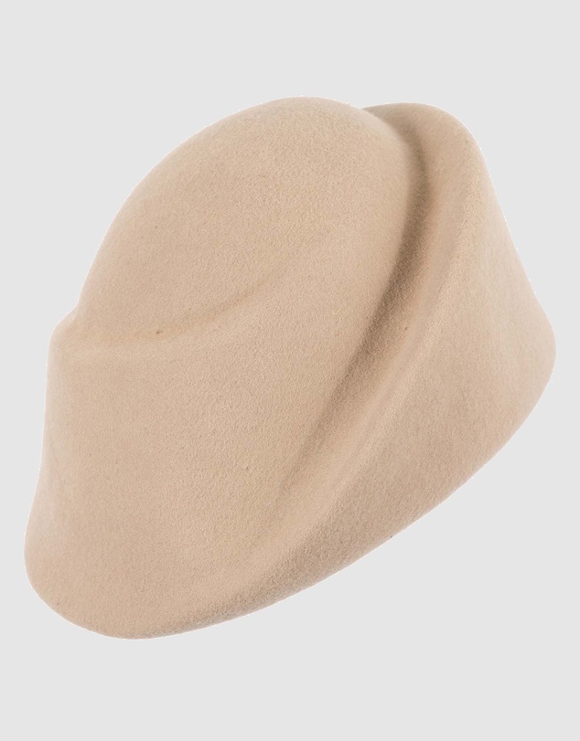 Max Alexander - Nude Winter Felt Designer Hat