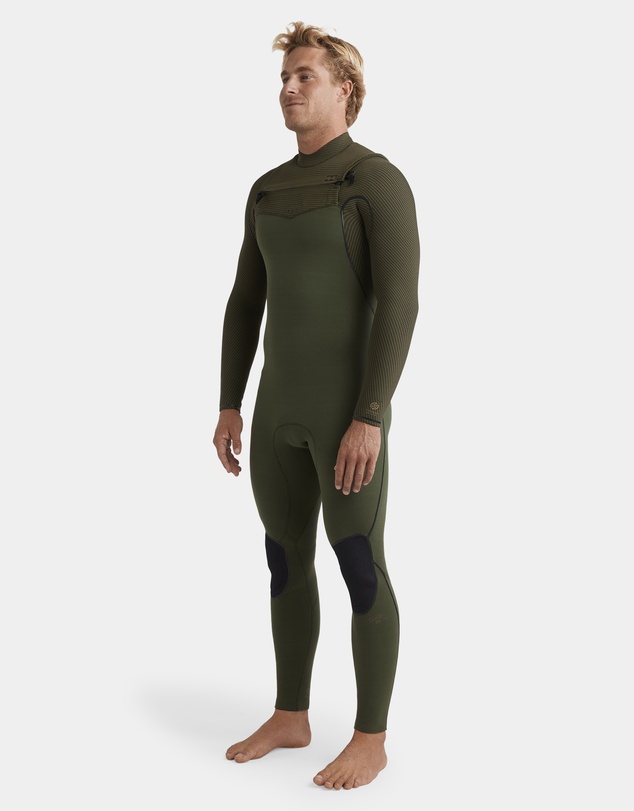 Billabong - Mens 3/2mm Furnace Natural Chest Zip Wetsuit