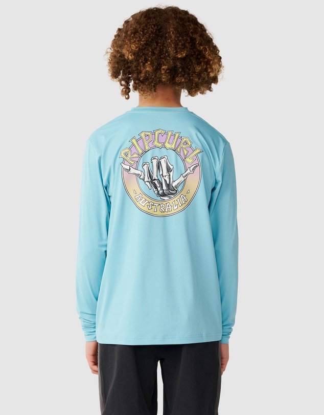 Rip Curl - Desto Shred Shaka UPF LS Tee - Teens