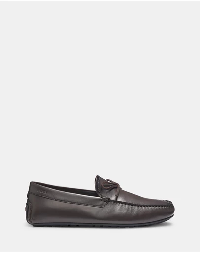 BOSS - Noel Leather Driver Moccasins
