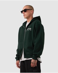 Zanerobe - Ceramic Box Zip Hood Forest