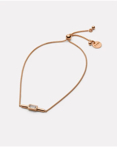 Najo - Skye Rose Gold Cubic Zirconia Bracelet