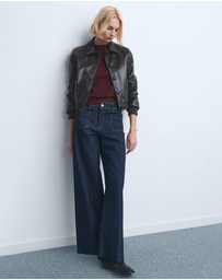 M.N.G - Wide-Leg Jeans With Pockets
