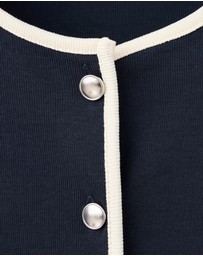 M.N.G - Buttoned Cotton T-Shirt