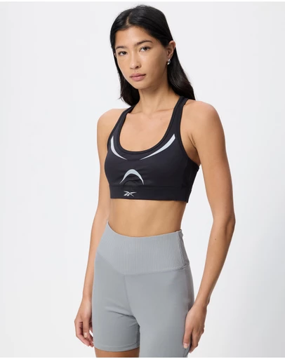 Reebok - Lux Metallic Running Bra