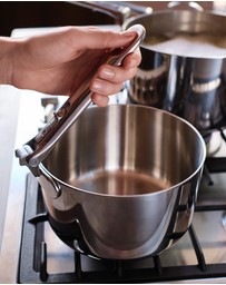 Joseph Joseph - Space Steel 5-piece Stainless-steel Cookware Set with Folding Handles