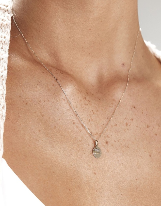Luna Rae - Solid Gold - Stars of Scorpio Necklace