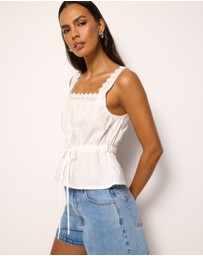 AERE - Elowen Lace Top