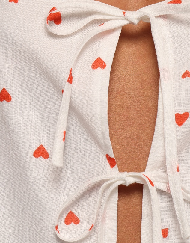 Petal & Pup - Elsie Top - Ditsy Heart