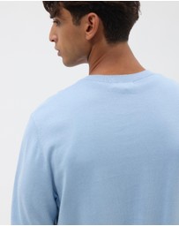 AERE - Lightweight Organic Cotton Crew Neck Knit Jumper