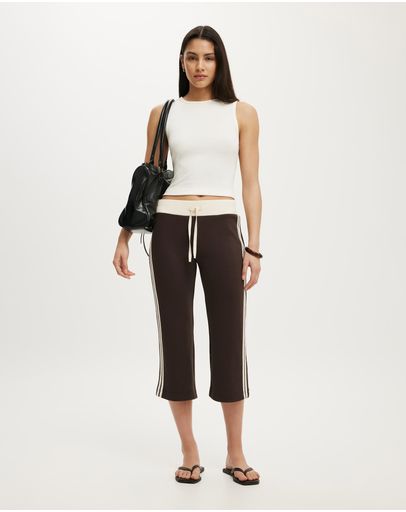 DARK OAKCOCONUT STRIPE