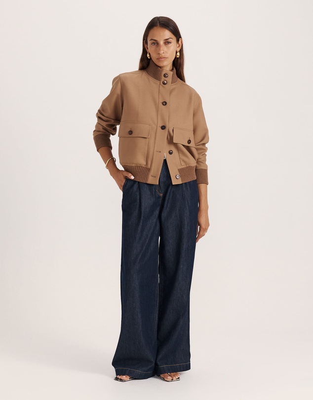 SABA - Fae Wool Bomber