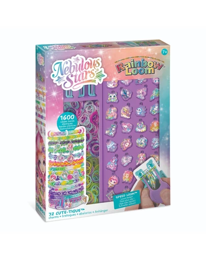 Nebulous Stars - Rainbow Loom - Charm Bracelet Set