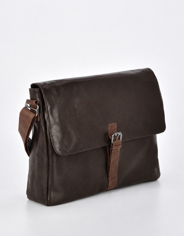 Cobb & Co - Windsor RFID Leather Business Satchel