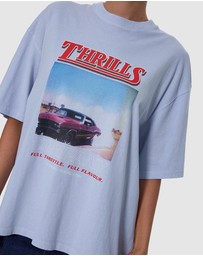 Thrills - Full Throttle Oversized Tee