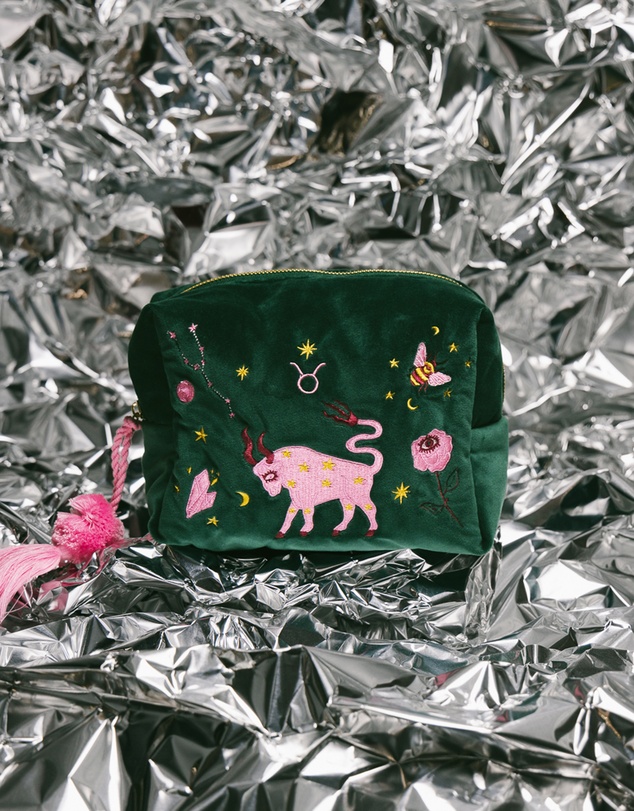 The Somewhere Co - Taurus Astrology Cosmetic Case