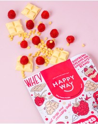 Happy Way - White Chocolate Raspberry Whey Protein Powder