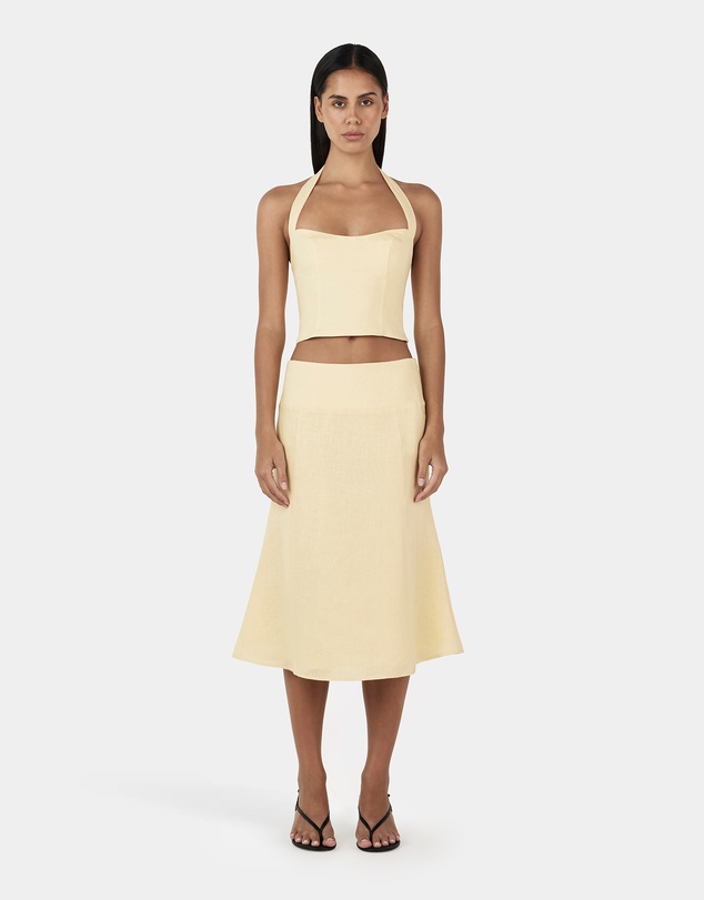 Ownley - Bambi Linen Skirt