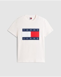 Tommy Jeans - Regular Big Flag Short Sleeve Tee