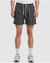 Urban Classics - Stripe Swim Shorts