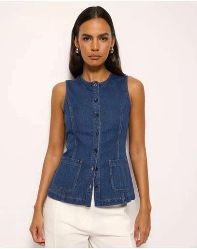 AERE - Emryn Patch Pocket Vest