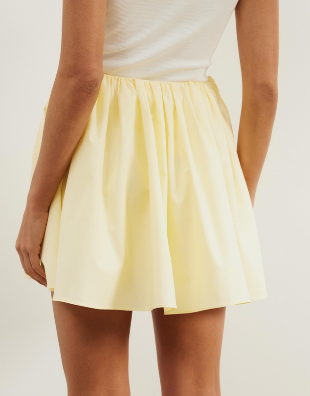 Atmos&Here - Caicos Flare Cotton Mini Skirt