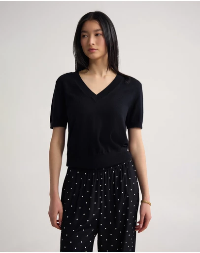 Oxford - Charlotte Cashmere Blend V-Neck