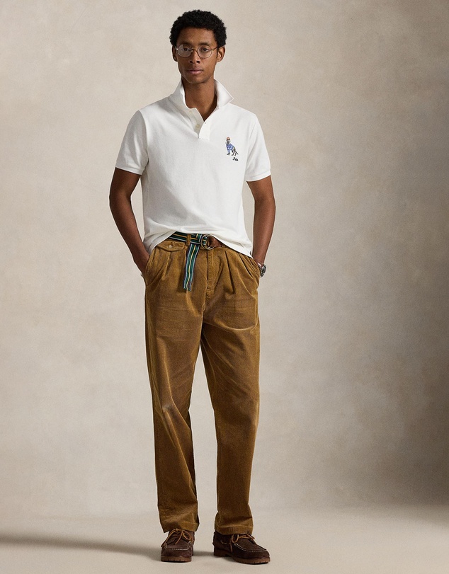 Polo Ralph Lauren - Custom Slim Fit Dog-Embroidered Polo