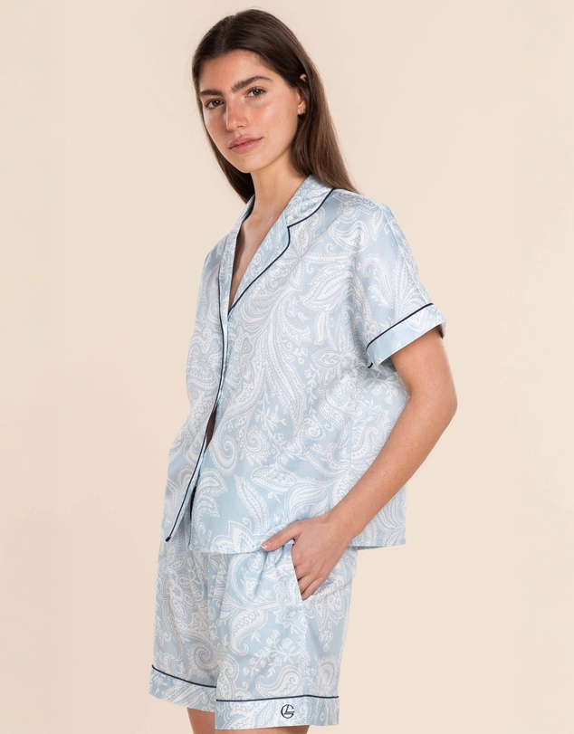 Gingerlilly - Daphne Cotton Sateen Short Set