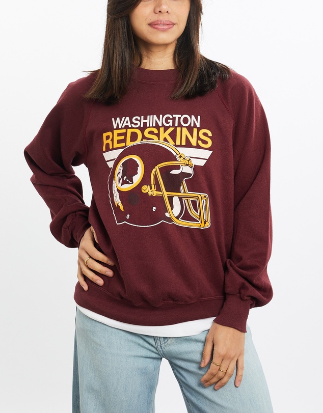 Vintage by The Real Deal - Pre Loved - Vintage 80s NFL Washington Redskins Sweatshirt