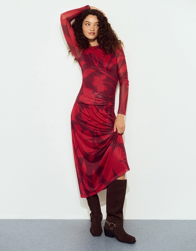 MINKPINK - Airi Mesh Midi Dress