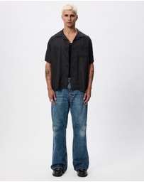 Nudie Jeans - Arthur Bowling Shirt Safety Pin
