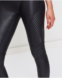 Spanx - Faux Leather Moto Leggings