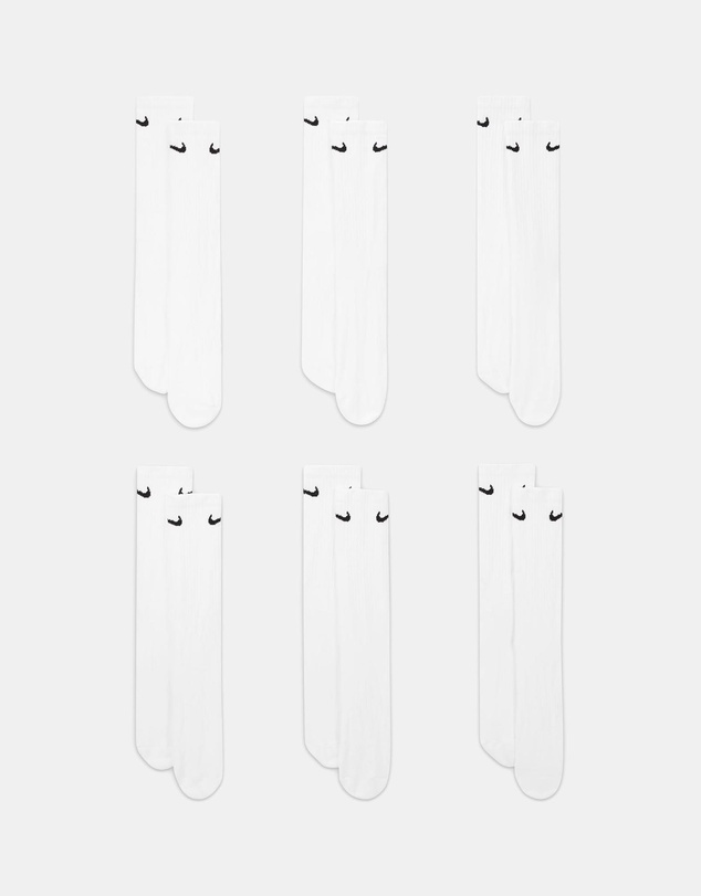 Nike - Nike Everyday Cushioned Crew Socks 6-Pack