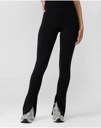 Lorna Jane - Split Hem Full Length Leggings
