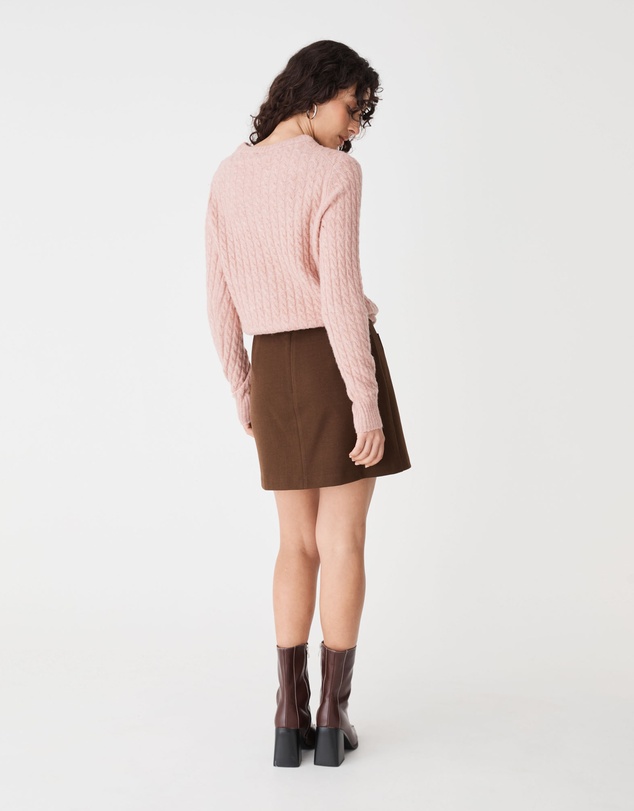 Forcast - Andie Cable Knit Jumper