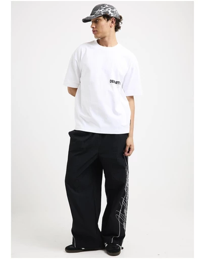 Black Noise White Rain - Charm Track Pants