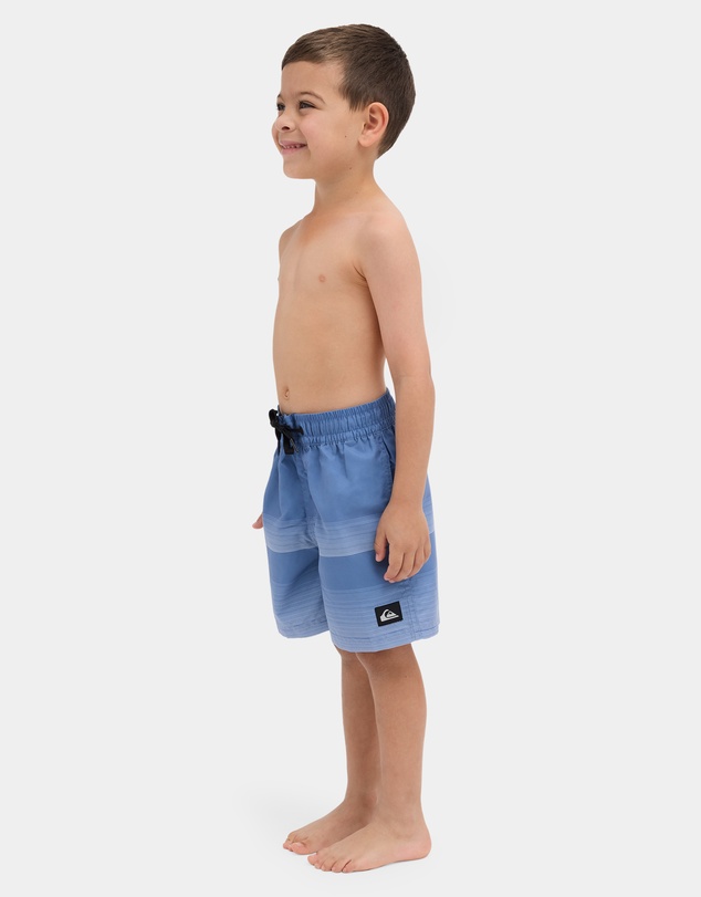 Quiksilver - Boys 2 to 7 Everyday Stripe Volley Shorts