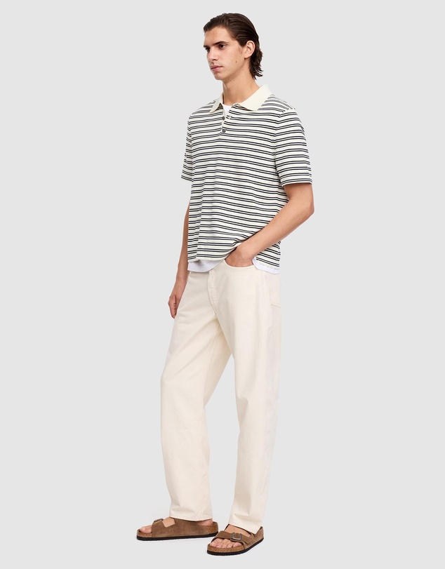 ARKET - Fine-Knit Polo Shirt