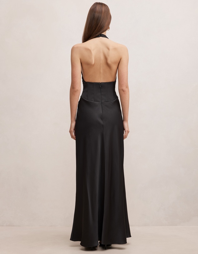 Forever New - Airlie Halter Neck Corset Maxi Dress