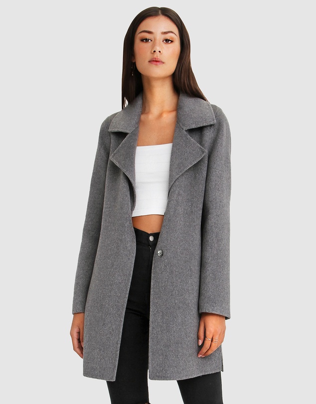 Belle & Bloom - Ex-Boyfriend Wool Blend Coat